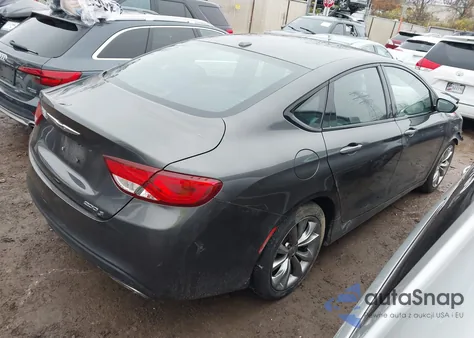 2015 Chrysler 200 S from USA, damaged, VIN 1C3CCCBB3FN709204